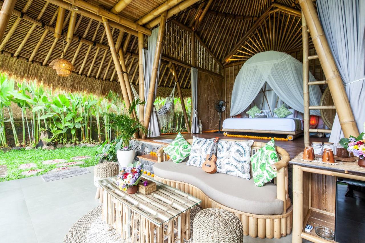 הוילה Karangasem Balikayanas Bamboo House - Miggiell House מראה חיצוני תמונה