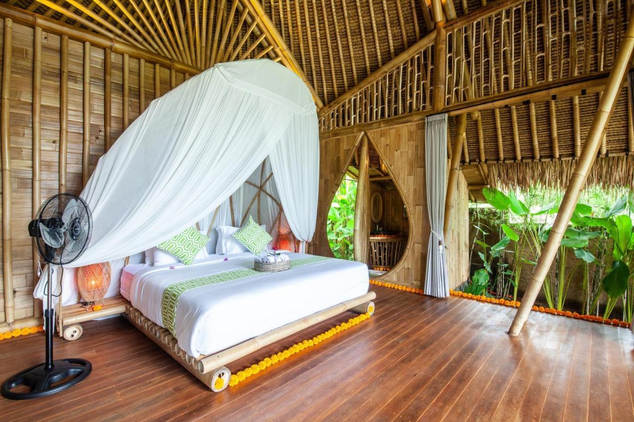 הוילה Karangasem Balikayanas Bamboo House - Miggiell House מראה חיצוני תמונה