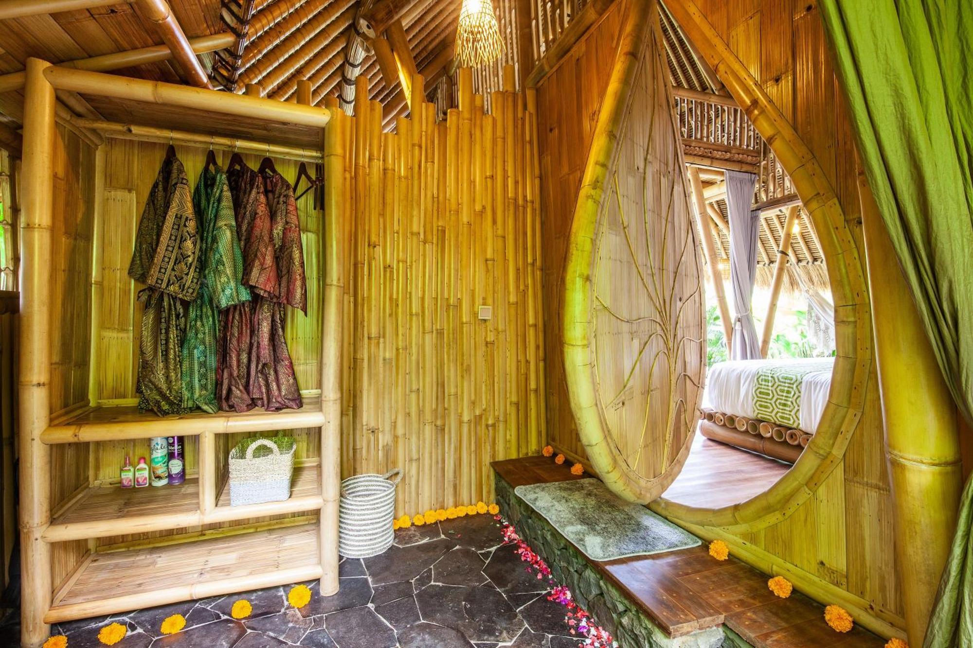 הוילה Karangasem Balikayanas Bamboo House - Miggiell House מראה חיצוני תמונה