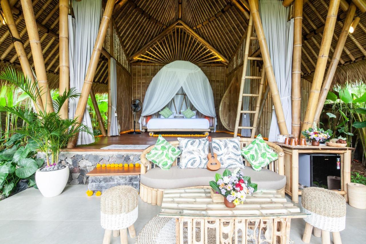 הוילה Karangasem Balikayanas Bamboo House - Miggiell House מראה חיצוני תמונה