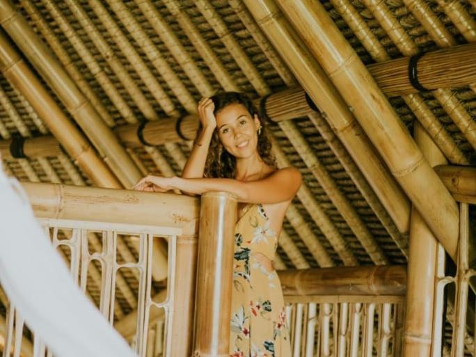הוילה Karangasem Balikayanas Bamboo House - Miggiell House מראה חיצוני תמונה